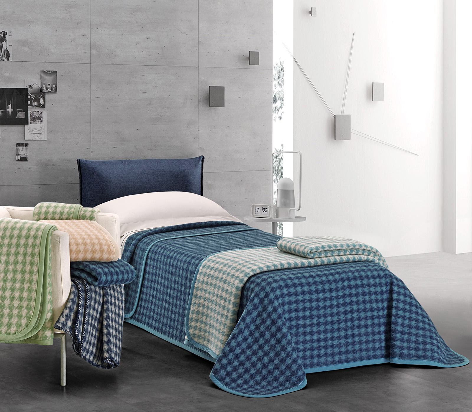 COPERTA IGNIFUGA TIFFANY SINGOLA